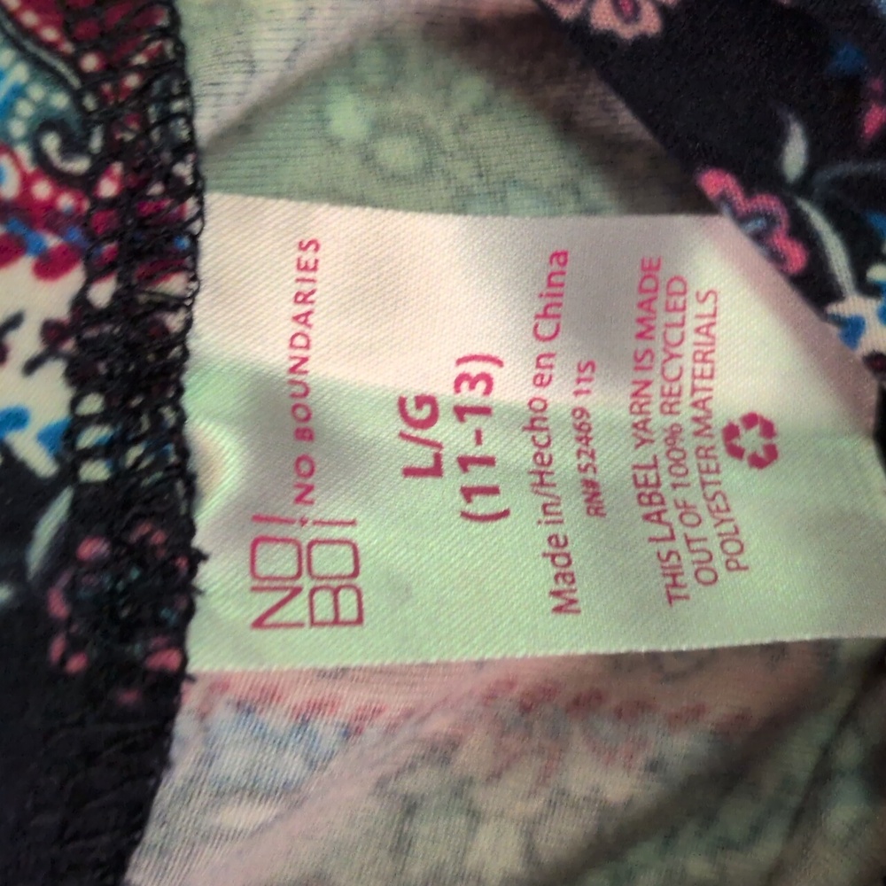 Floral Patterned Women's Pants - Picture 3 of 4